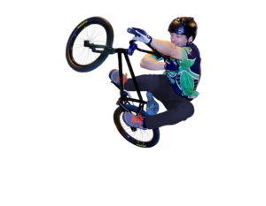 BMX extreme rider