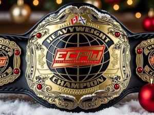East Coast Pro Wrestling Heavyweight Belt