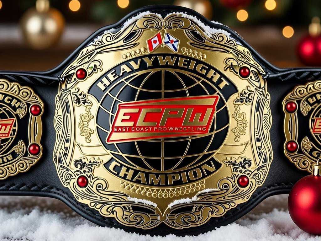 East Coast Pro Wrestling Heavyweight Belt